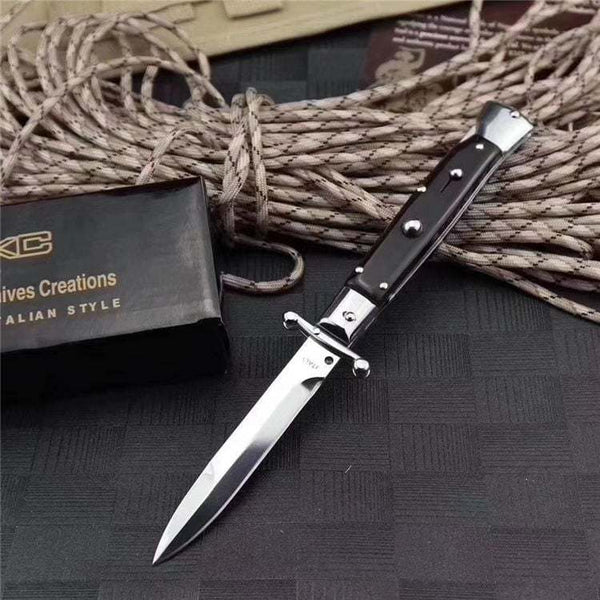 🔥Holiday Sale 49% OFF - Pure Handmade Old School Italian Stiletto Pocket Knife