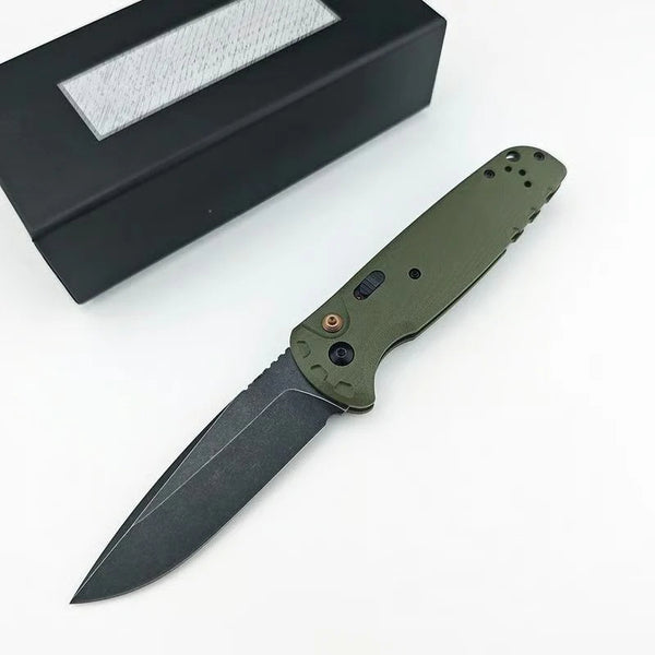 🗡4300BK-02 CLA   Utility Button Lock Folding Knife