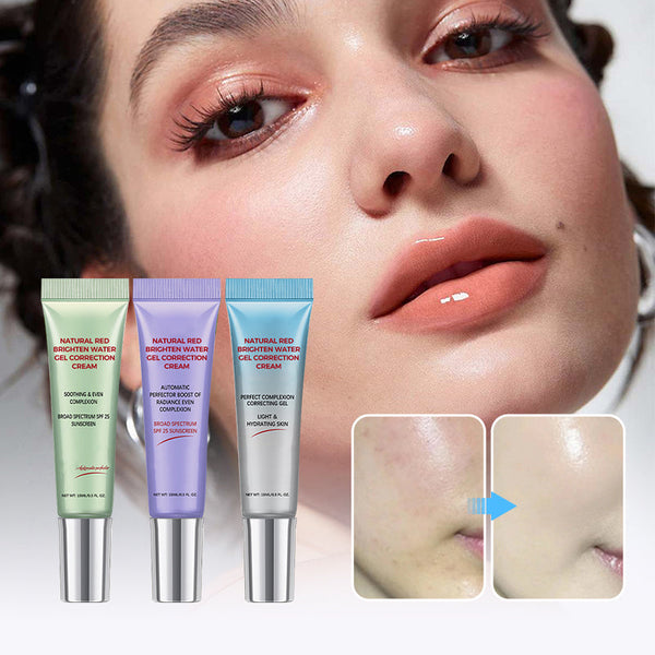 💓Kaufen Sie 2 und erhalten Sie 1 gratis💓Natürliche Rot-Aufhellungs-Wasser-Gel-Korrekturcreme