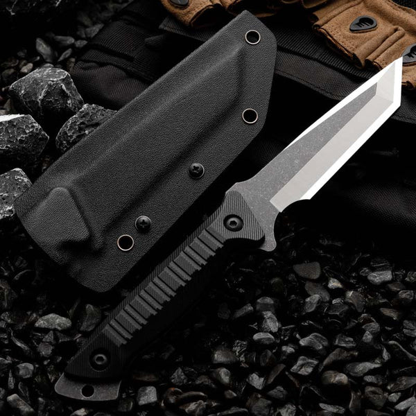 💥Extrem hohe Festigkeit🔥Messer aus Titan-Wolfram-Stahllegierung